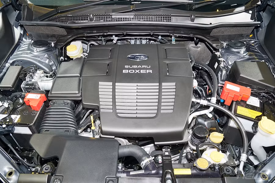 Động cơ boxer của Subaru Forester. Ảnh: ST Động cơ boxer của Subaru Forester. Ảnh: ST