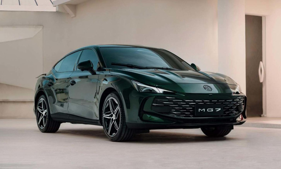 MG7 sở hữu thiết kế ngoại thất hiện đại và thể thao. Ảnh: ST MG7 sở hữu thiết kế ngoại thất hiện đại và thể thao. Ảnh: ST