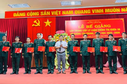Trường Chính trị tỉnh Gia Lai bế giảng lớp trung cấp lý luận chính trị khóa 36