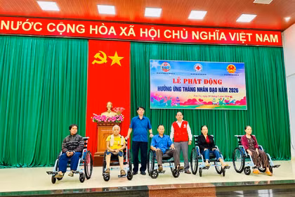 Gia Lai phát động hưởng ứng Tháng Nhân đạo năm 2026