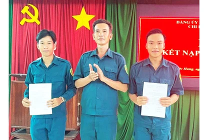 Chủ động tạo nguồn, phát triển đảng viên mới