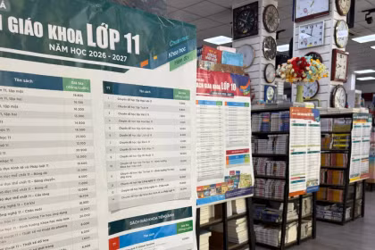 NXB Giáo dục Việt Nam công bố bảng giá sách giáo khoa từ lớp 1 đến lớp 12