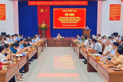 Gắn tuyên truyền với đối thoại, củng cố niềm tin nhân dân