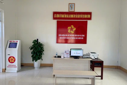 Triển khai mô hình Điểm hướng dẫn dịch vụ công tại các đơn vị lực lượng vũ trang.