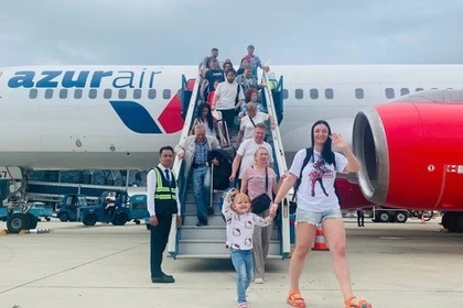 Lượng khách Nga đến Nha Trang – Khánh Hòa nghỉ đông đang tăng mạnh, gấp 2,6 lần so với năm ngoái.