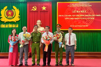 Ra mắt Trung tâm học tập cộng đồng về PCCC và CNCH đầu tiên tại Gia Lai