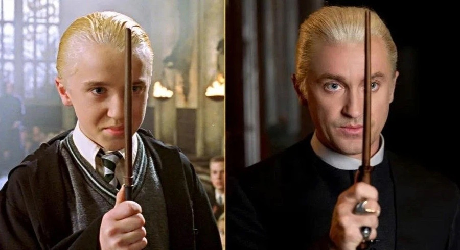 Tom Felton tái hiện nhân vật Draco Malfoy trong Harry Potter với phiên bản trưởng thành (Ảnh: Warner Bros. Pictures) tom-1-n.jpg