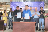 Tỉnh đoàn Gia Lai kết nghĩa với làng Kon Nak và Kon Jốt