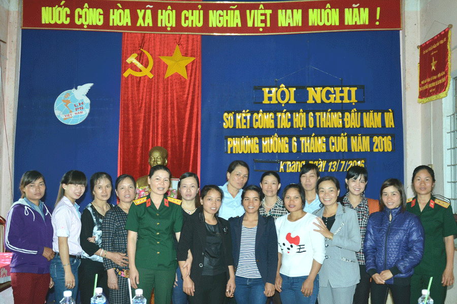 Hội LHPN xã K’dang luôn chú trọng nâng cao công tác phát triển hội. Ảnh: Đỗ Hằng Hội LHPN xã K’dang luôn chú trọng nâng cao công tác phát triển hội. Ảnh: Đỗ Hằng