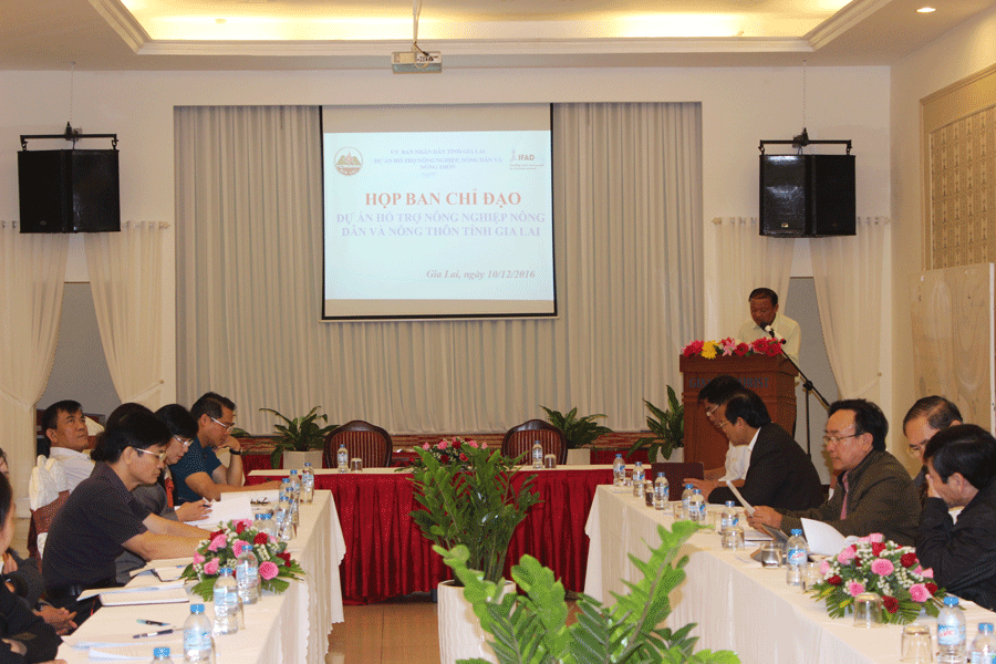 Quang cảnh cuộc họp. Ảnh: N.D Quang cảnh cuộc họp. Ảnh: N.D