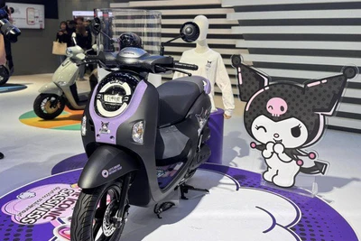 Honda Scoopy Kuromi bản giới hạn về Việt Nam, giá dự kiến 90 triệu đồng