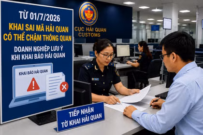 Từ ngày 1-7, khai sai mã hải quan: Doanh nghiệp có thể chậm thông quan