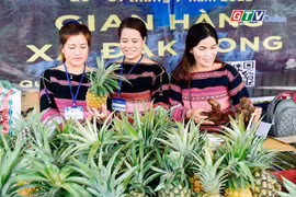 Hội chợ nông sản thực phẩm huyện Kbang hàng hóa phong phú vượt tầm cấp huyện 