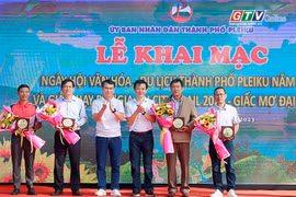 Sôi động lễ khai mạc giải chạy Gia Lai City Trail 2023