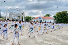 250 võ sinh Karate-do tham gia kỳ thi lên đai năm 2023