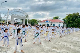 250 võ sinh Karate-do tham gia kỳ thi lên đai năm 2023