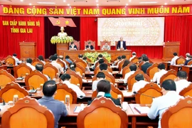 Khai mạc Hội nghị giữa nhiệm kỳ thực hiện Nghị quyết Đại hội đại biểu Đảng bộ tỉnh Gia Lai lần thứ XVI