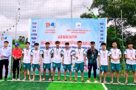 Thị trấn Đak Pơ vô địch giải bóng đá thanh-thiếu niên huyện