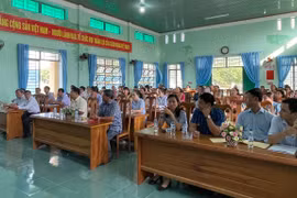 61 học viên tham gia lớp trung cấp lý luận chính trị hệ không tập trung