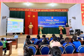 Tỉnh Đoàn tuyên truyền pháp luật về biên giới tại xã Ia Pnôn