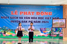 Đak Pơ phát động Ngày Sách và Văn hóa đọc Việt Nam năm 2024