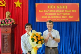 Ông Võ Phúc Ánh được được bầu giữ chức danh Phó Bí thư Thành ủy Pleiku nhiệm kỳ 2020-2025