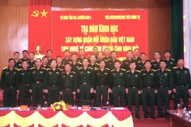 Tọa đàm khoa học về xây dựng Quân đội nhân dân Việt Nam tinh nhuệ chính trị trong tình hình mới