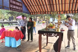 Đức Cơ truy điệu và an táng hài cốt liệt sĩ hy sinh trong lúc làm nhiệm vụ