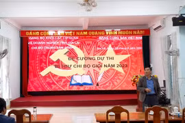 43 thí sinh thi Bí thư chi bộ giỏi năm 2023