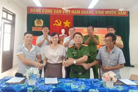 Ia Pa ký cam kết về bảo đảm an toàn giao thông với các đơn vị vận tải 