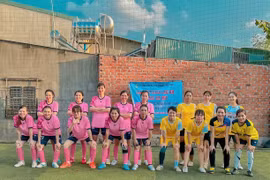 Ra mắt câu lạc bộ Bóng đá nữ thị trấn Phú Túc