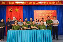 Ký kết quy chế phối hợp đảm bảo an ninh trật tự vùng giáp ranh giữa Pleiku và Ia Grai