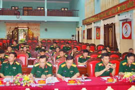 Đảng ủy Quân sự tỉnh Gia Lai sơ kết giữa nhiệm kỳ