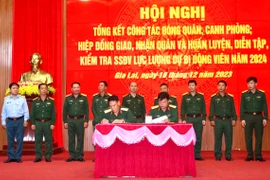 Gia Lai hội nghị hiệp đồng giao nhận quân năm 2024