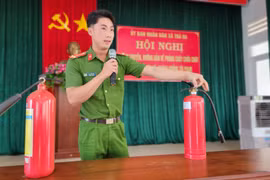 60 hộ dân Pleiku được hướng dẫn công tác phòng cháy chữa cháy