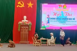 Kbang: 23 thiếu niên, nhi đồng thi kể chuyện về Bác Hồ