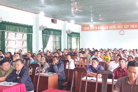 Gia Lai tuyên truyền pháp luật giao thông đường bộ cho 365 cán bộ Mặt trận cơ sở