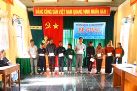 Kbang: 31 học viên tham gia lớp đào tạo nghề nuôi và phòng trị bệnh cho trâu, bò