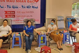 Tiếp nhận 357 đơn vị máu và tôn vinh người hiến máu tình nguyện
