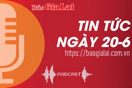 Tin tức sáng 20-6: Lãnh đạo tỉnh thăm, tặng quà gia đình có người tham gia trận đánh Đak Pơ