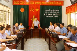 Ủy ban Kiểm tra Tỉnh uỷ Gia Lai thi hành kỷ luật một số tổ chức Đảng, đảng viên