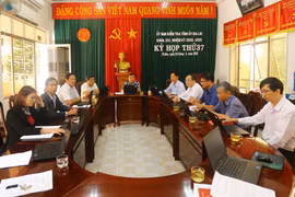 Quyết định thi hành kỷ luật và đề nghị xử lý kỷ luật đối với một số đảng viên