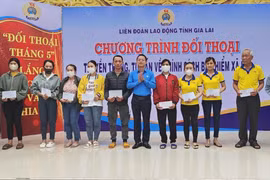 Đối thoại, truyền thông về chính sách bảo hiểm xã hội cho 150 đoàn viên, người lao động