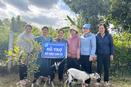 Trao nhà và mô hình sinh kế người nghèo huyện Đak Pơ, Kông Chro