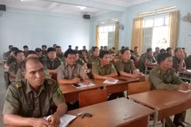 Krông Pa huấn luyện nghiệp vụ cho 77 công an viên bán chuyên trách