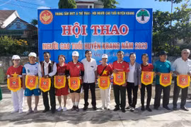 Hơn 200 vận động viên tham gia Hội thao Người cao tuổi huyện Kbang