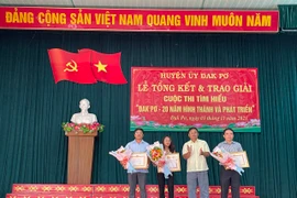 Hơn 29.700 bài thi tìm hiểu “Đak Pơ 20 năm hình thành và phát triển”