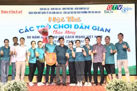 Hơn 200 vận động viên tham gia Hội thi các trò chơi dân gian chào mừng ngày Báo chí Cách mạng Việt Nam 21-6