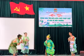 Xã Tân An đạt giải nhất thi kiến thức pháp luật về bảo vệ môi trường