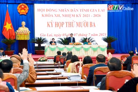 Kỳ họp thứ 13 HĐND tỉnh Gia Lai khóa XII: Thông qua 27 nghị quyết trên các lĩnh vực